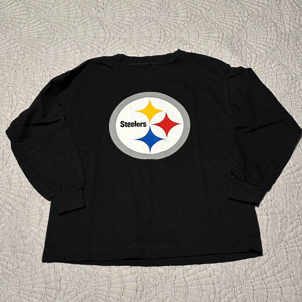 NFL Pittsburgh Steelers Little Boys L/S Tee, EUC, Size 5/6